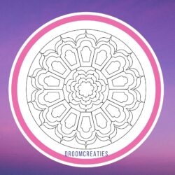 9 Mandala kleurplaat (download)
