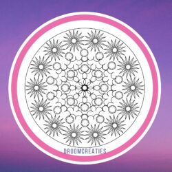 8 Mandala kleurplaat (download)