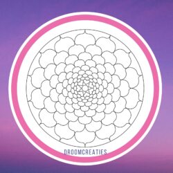 3 Mandala kleurplaat (download)