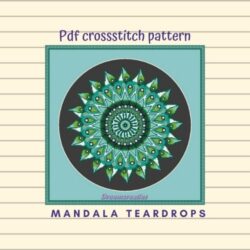 Mandala-Teardrops-groen-NL