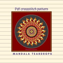 Mandala-Teardrops-geel-NL