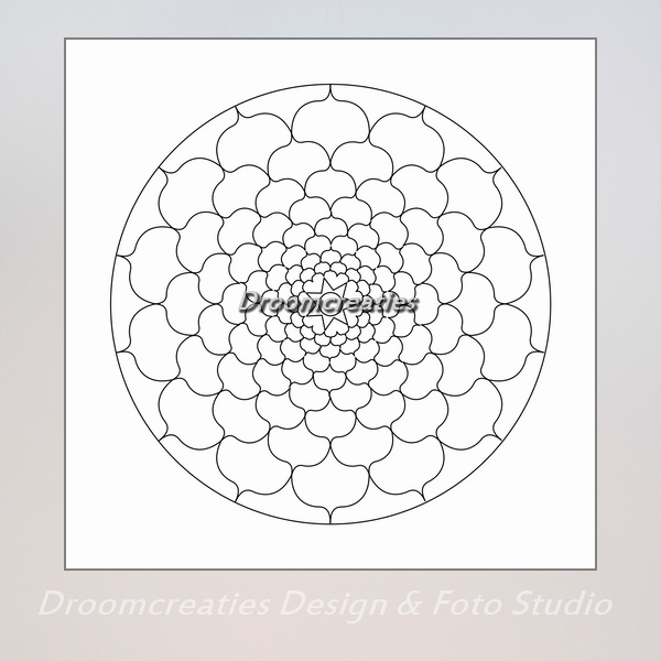 Download Mandala Kleurplaat 3 Mandalashop Droomcreaties