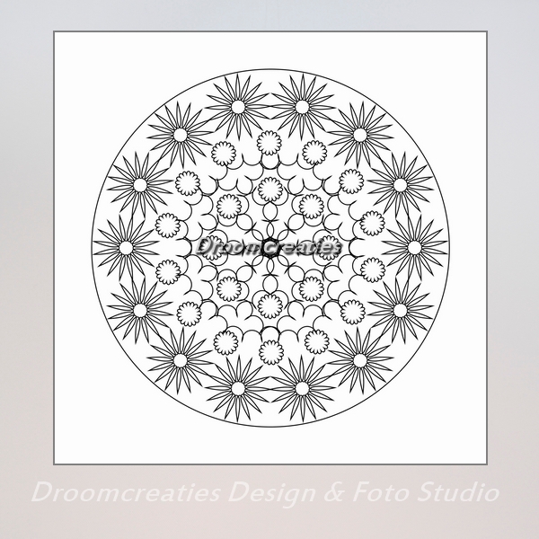 Download Mandala Kleurplaat 8 Mandalashop Droomcreaties