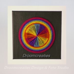 canvas creatie regenboog