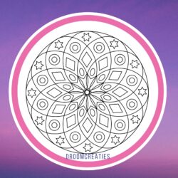 14 Mandala kleurplaat (download)