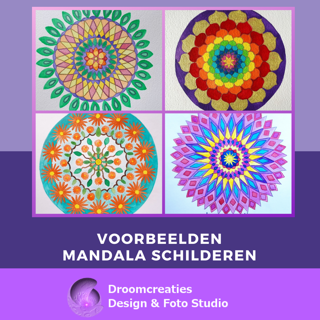 Schilderset mandala DIY - Afbeelding 2